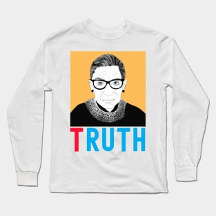 Womens Ruth Bader Ginsburg Truth Long Sleeve T-Shirt